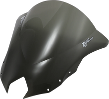 Load image into Gallery viewer, Zero G Double Bubble Windscreen - Smoke - FZ6R - Side View