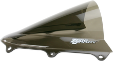 Load image into Gallery viewer, Zero G Double Bubble Windscreen - Smoke - GSXR 6/7 - Side View