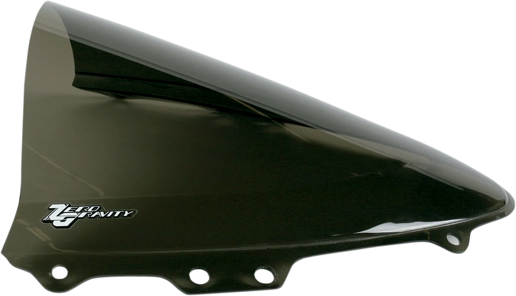 Zero G Double Bubble Windscreen - Smoke - GSXR 6/750 - Main Product View