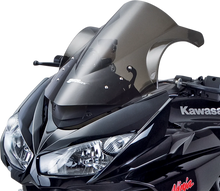 Load image into Gallery viewer, Zero G Double Bubble Windscreen - Smoke - Ninja 1000 - Main Product View