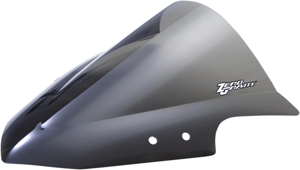 Zero G Double Bubble Windscreen - Smoke - Ninja 300 - Main Product View