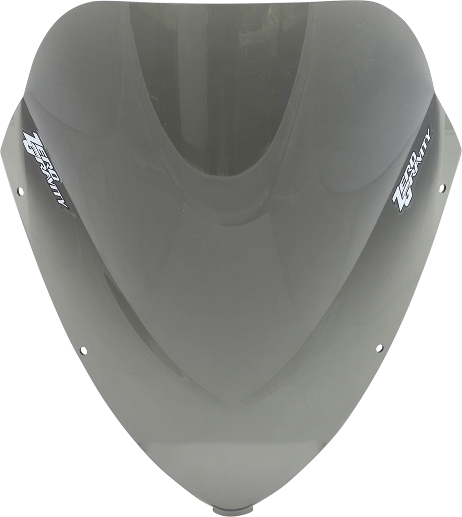 Zero G Double Bubble Windscreen - Smoke - Ninja 650 - Main Product View