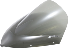 Load image into Gallery viewer, Zero G Double Bubble Windscreen - Smoke - Ninja 650 - Side View