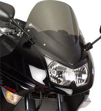 Load image into Gallery viewer, Zero G Double Bubble Windscreen - Smoke - Ninja 650 - Back View
