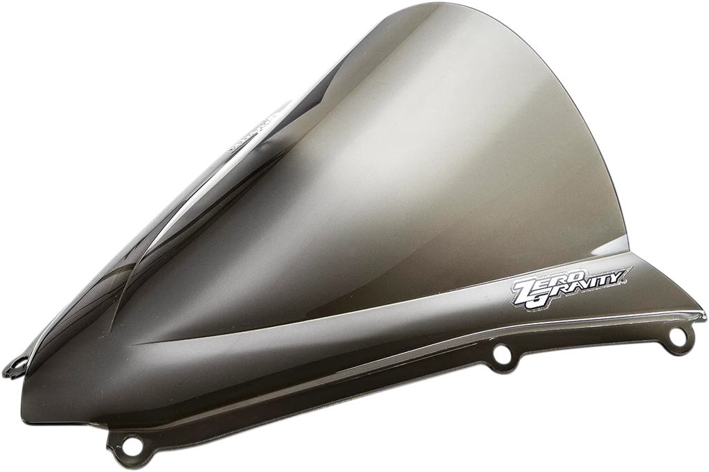 Zero G Double Bubble Windscreen - Smoke - Ninja H2 - Main Product View