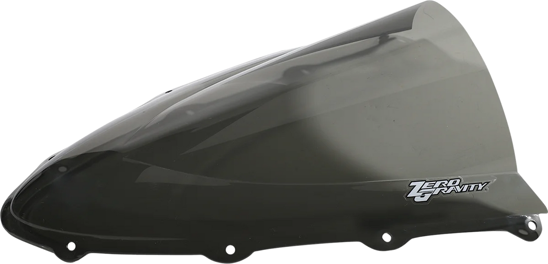Zero G Double Bubble Windscreen - Smoke - Panigale 1299 - Side View