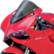 Load image into Gallery viewer, Zero G Double Bubble Windscreen - Smoke - Panigale - Side View