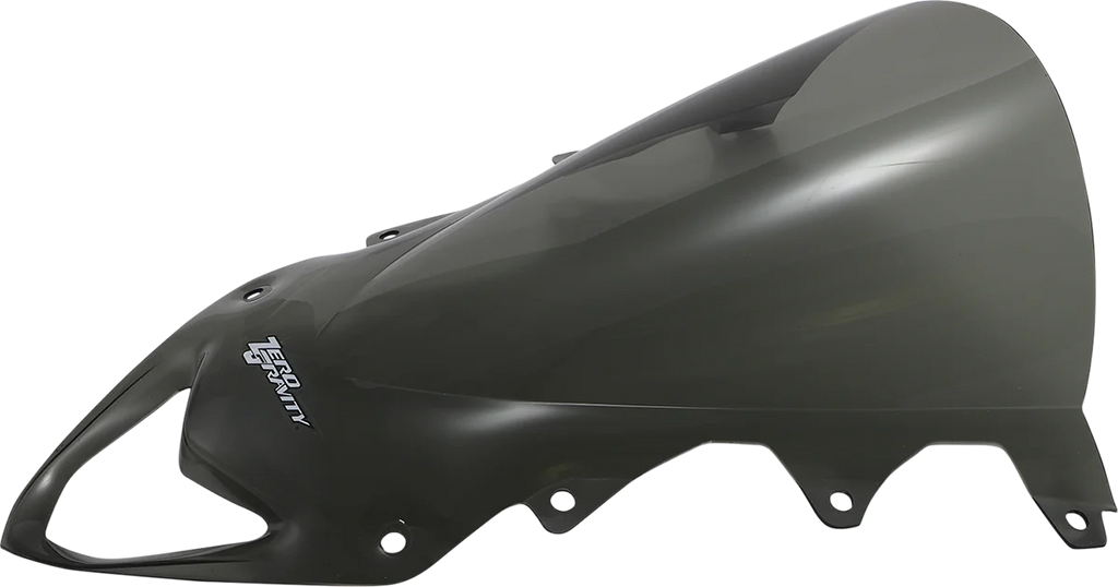 Zero G Double Bubble Windscreen - Smoke - S1000RR - Side View