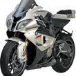 Load image into Gallery viewer, Zero G Double Bubble Windscreen - Smoke - S1000RR - Back View