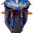 Load image into Gallery viewer, Zero G Double Bubble Windscreen - Smoke - YZF-R1 - Side View