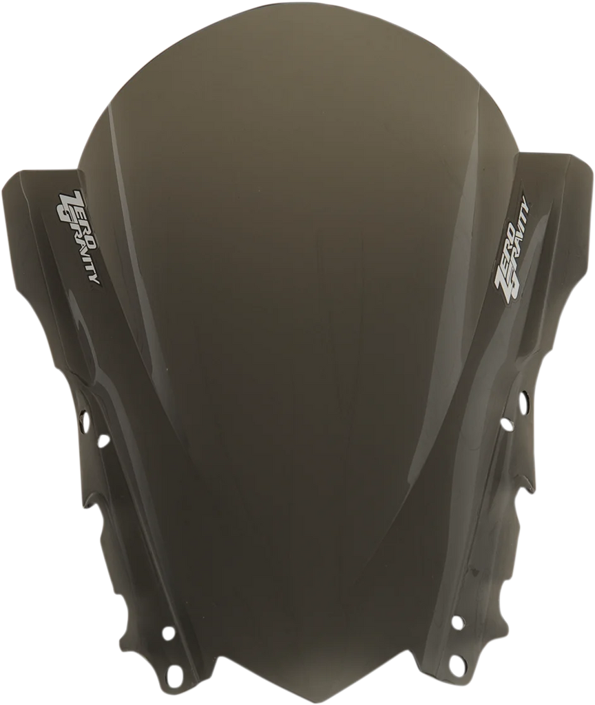 Zero G Double Bubble Windscreen - Smoke - YZF-R3 - Main Product View