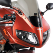Load image into Gallery viewer, Zero G Double Bubble Windscreen - Smoke fits Suzuki SV650 / SV1000 - Side View