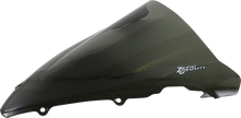 Load image into Gallery viewer, Zero G Double Bubble Windscreen - Smoke fits Yamaha YZF-R6 - Side View