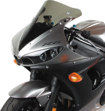 Load image into Gallery viewer, Zero G Double Bubble Windscreen - Smoke fits Yamaha YZF-R6 - Back View