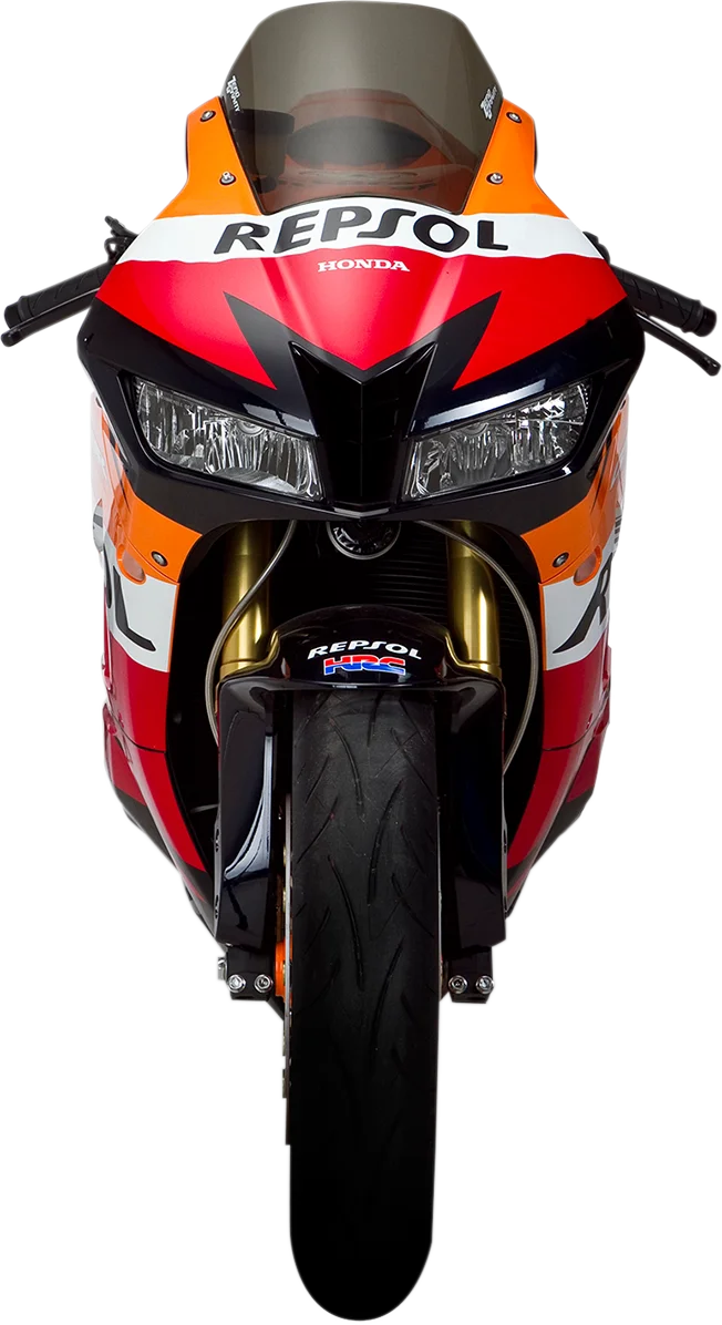 Zero G Marc 1 Windscreen - Smoke - CBR600RR - Side View
