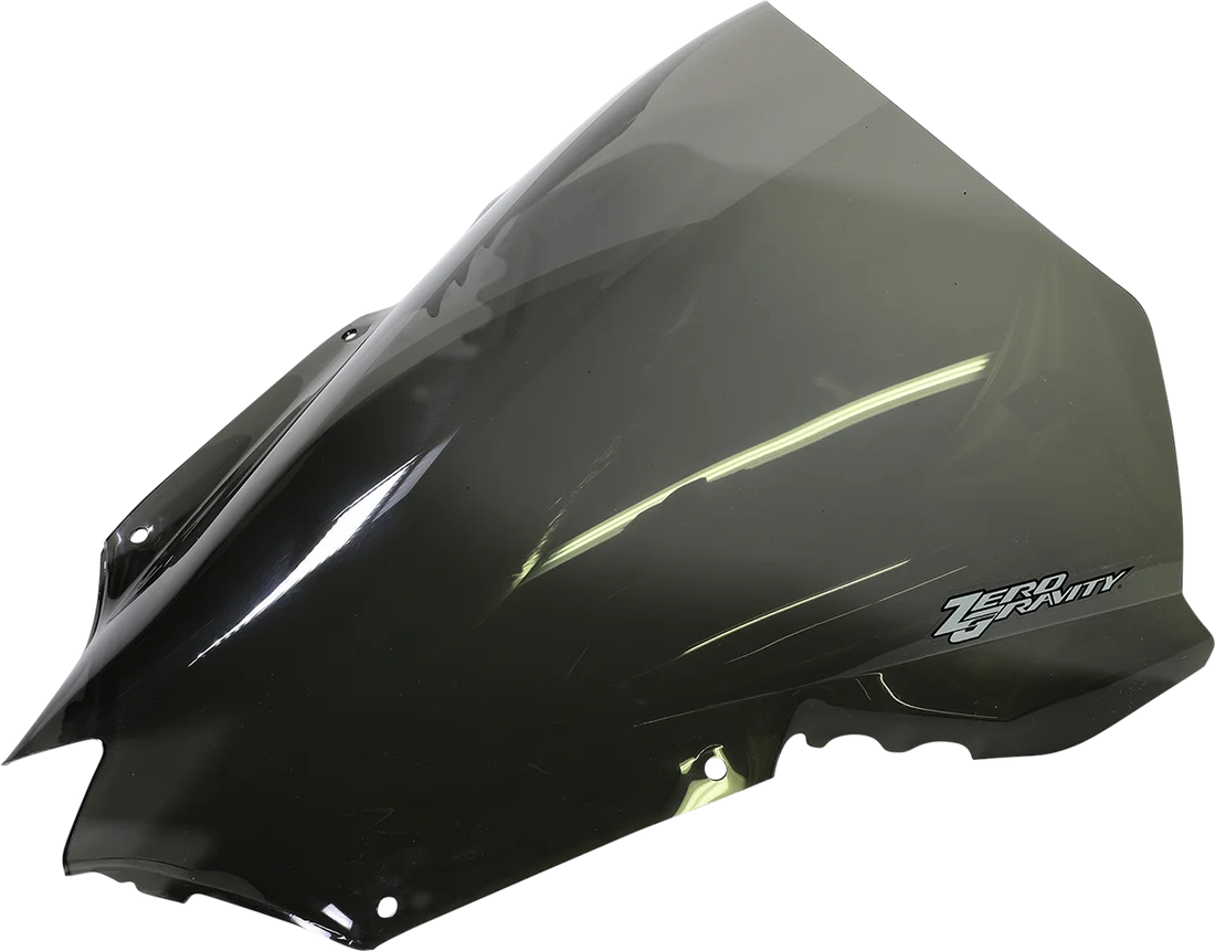 Zero G Marc 1 Windscreen - Smoke - YZF-R6 - Back View