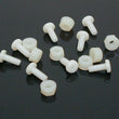 Load image into Gallery viewer, Zero G Nylon Windscreen Fastener Set - White - Side View