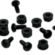 Load image into Gallery viewer, Zero G Nylon Windscreen Fastener Set - White - Detail View