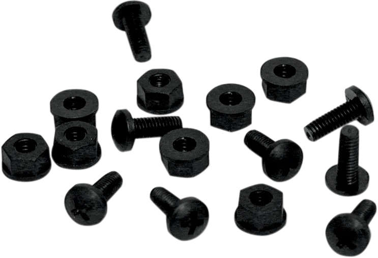 Zero G Nylon Windscreen Fastener Set - White - Detail View