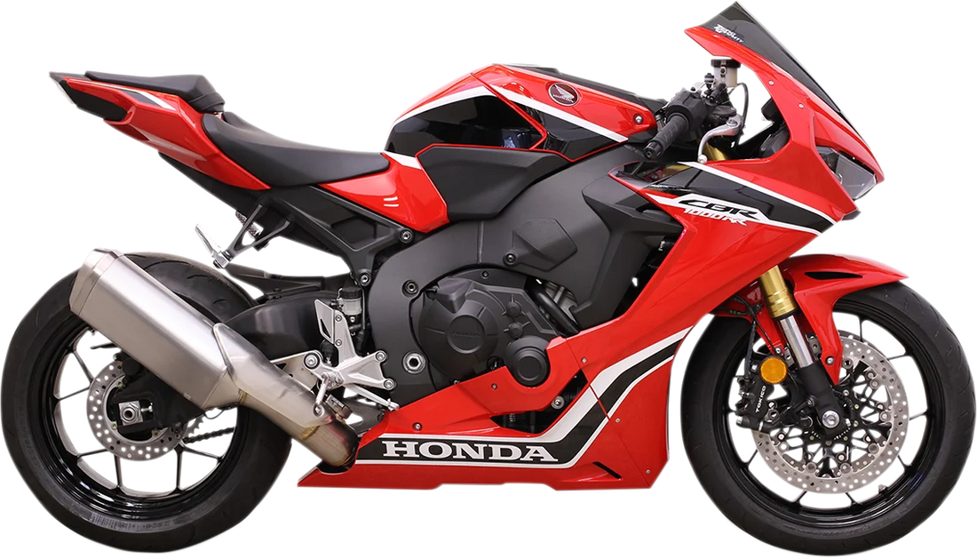 Zero G SR Windscreen - Light Smoke - CBR1000 - Side View