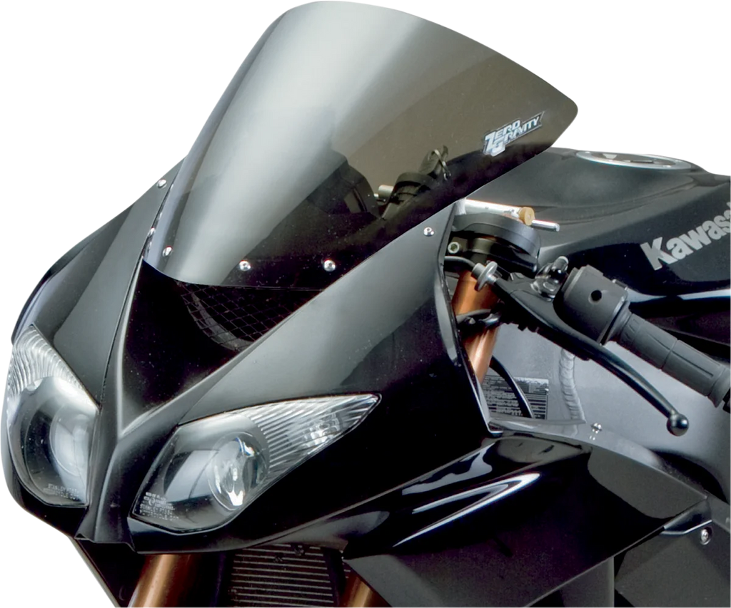 Zero G SR Windscreen - Light Smoke - ZX-10R - Side View
