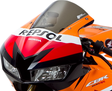 Load image into Gallery viewer, Zero G SR Windscreen - Smoke - 600RR - Back View