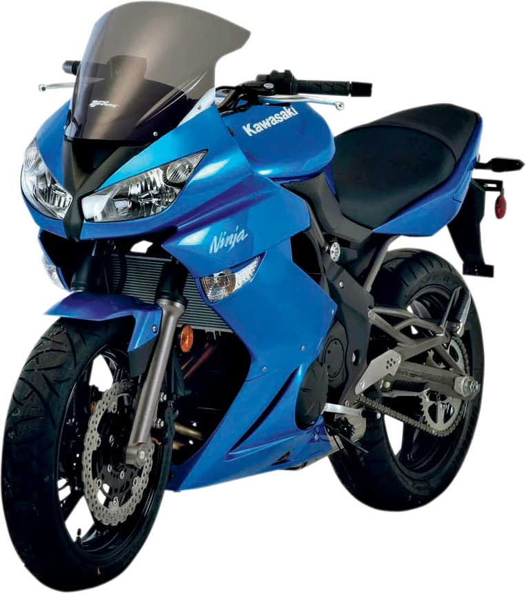 Zero G SR Windscreen - Smoke - 650R - Side View