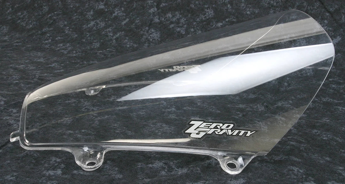 Zero G Sport Windscreen - Clear - 600RR - Side View