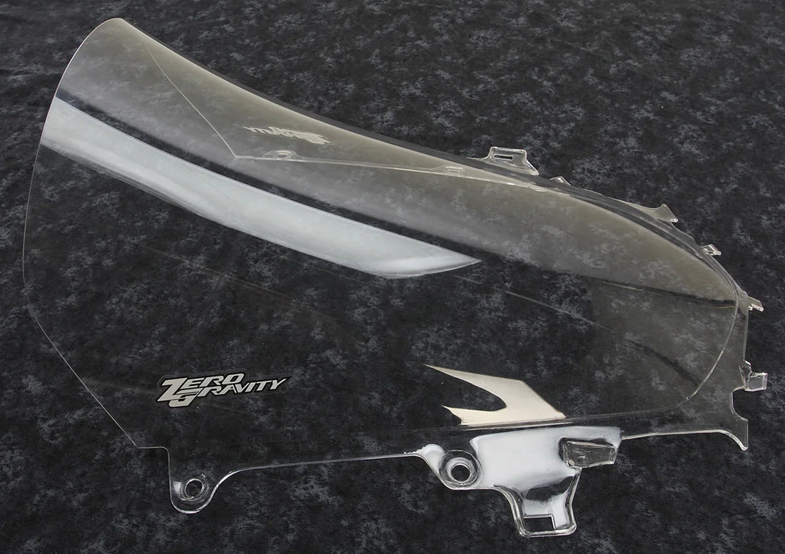 Zero G Sport Windscreen - Clear - R1 - Side View