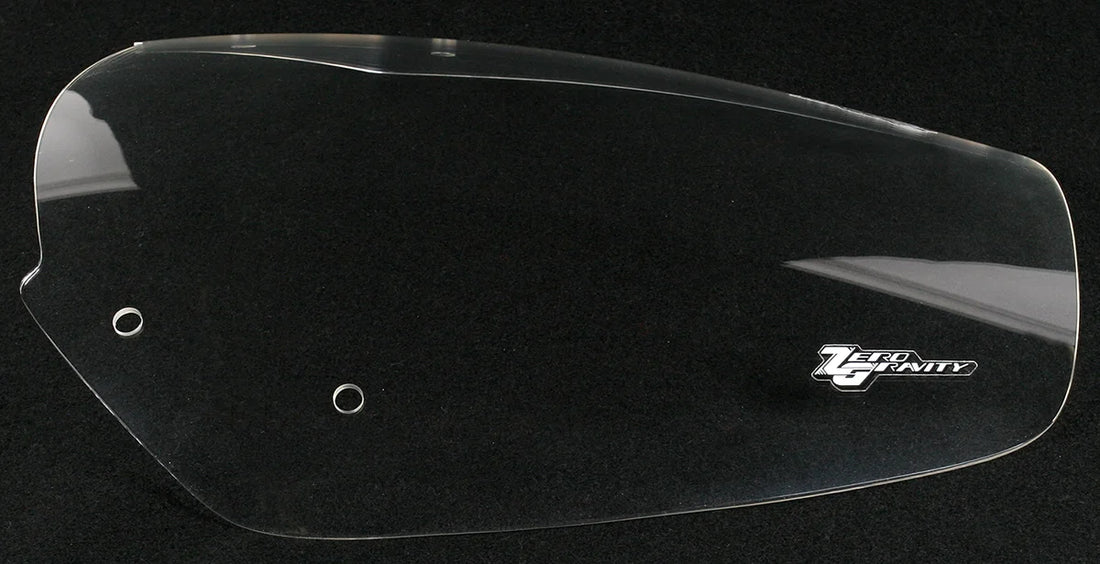 Zero G Sport Windscreen - Clear - XB12X - Side View