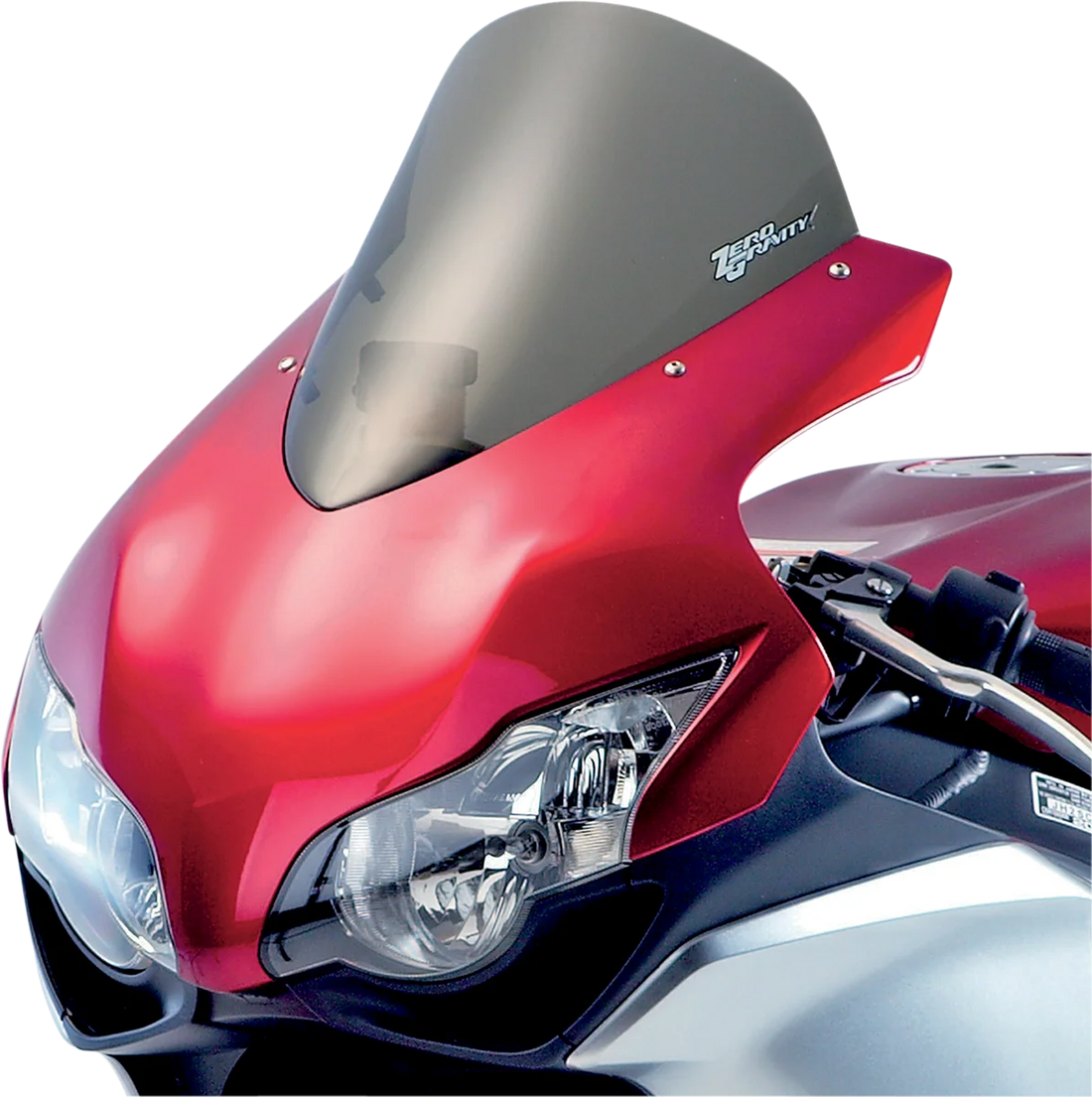Zero G Sport Windscreen - Light Smoke - CBR 1000RR - Back View