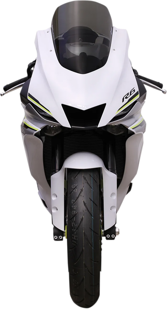 Zero G Sport Windscreen - Light Smoke - YZF-R6 - Back View