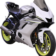 Load image into Gallery viewer, Zero G Sport Windscreen - Light Smoke - YZF-R6 - Additional View 5