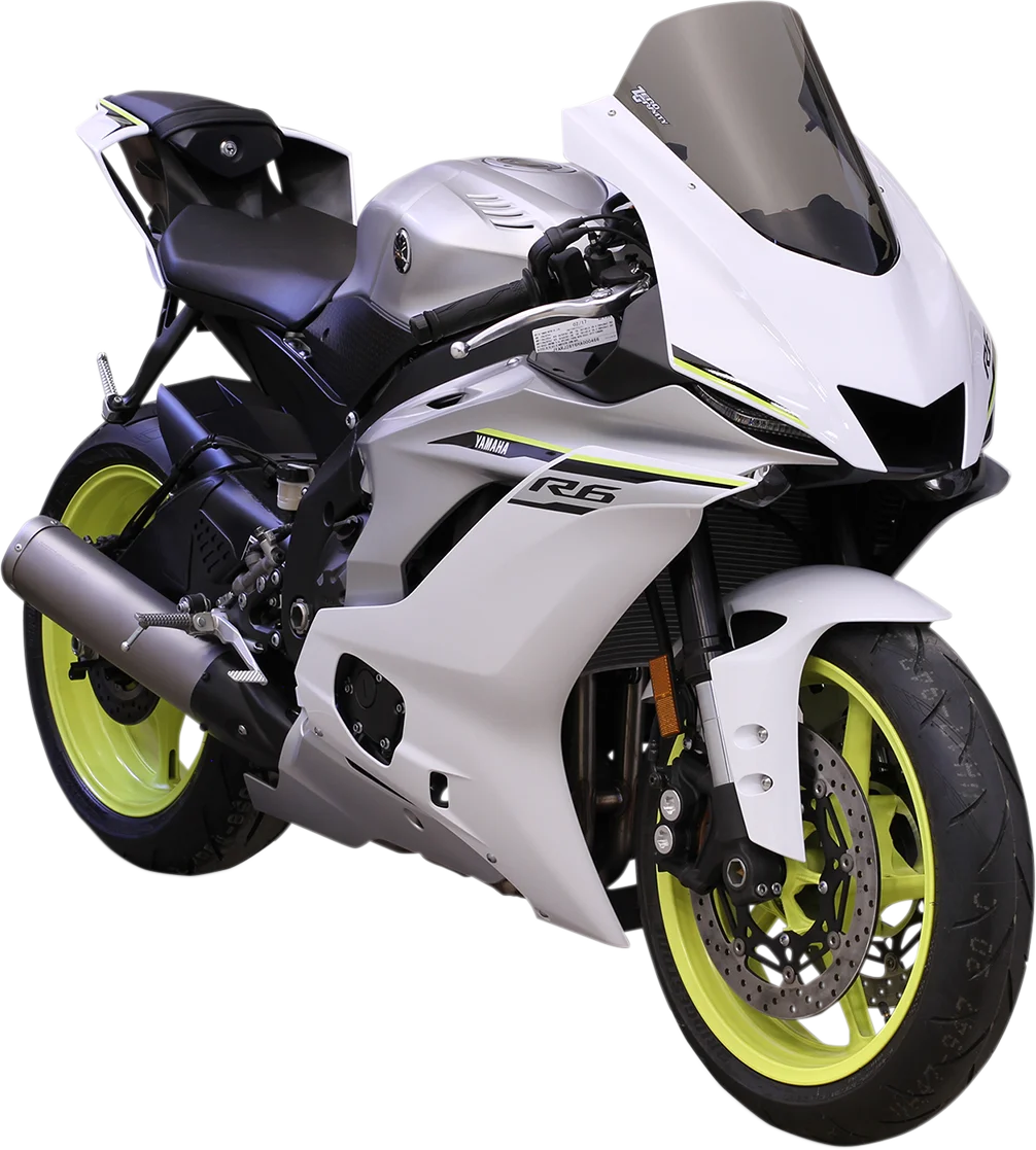 Zero G Sport Windscreen - Light Smoke - YZF-R6 - Additional View 5