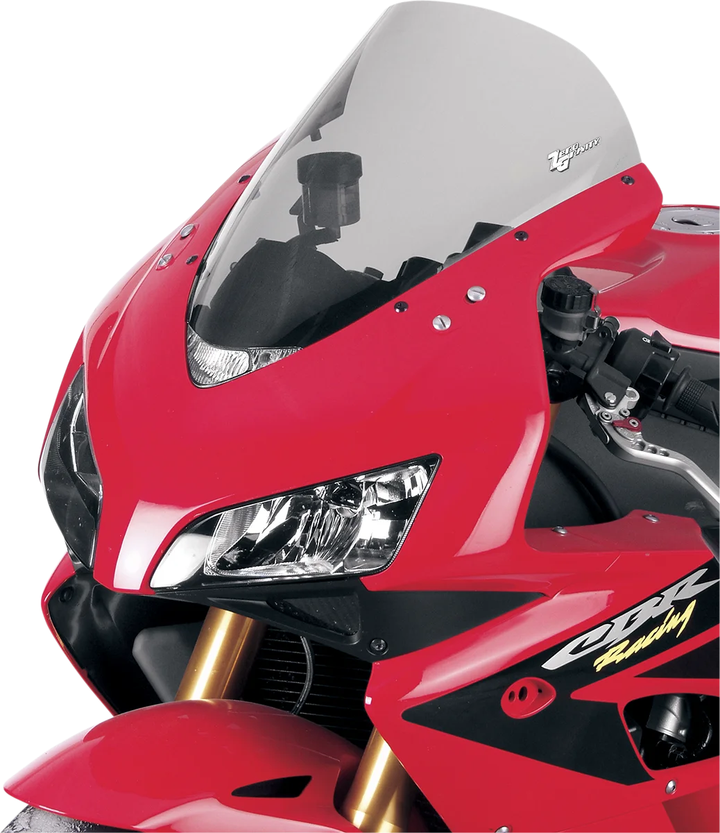 Zero G Sport Windscreen - Smoke - CBR1 - Back View