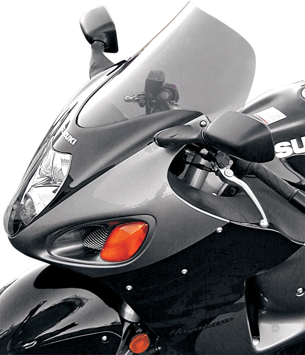 Zero G Sport Windscreen - Smoke - GSX 1300R - Back View