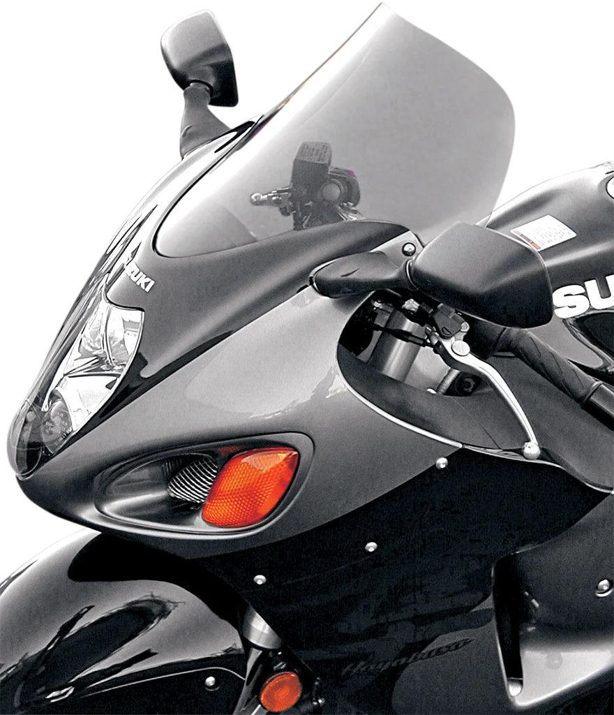 Zero G Sport Windscreen - Smoke - GSX 1300R - Back View