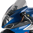 Load image into Gallery viewer, Zero G Sport Windscreen - Smoke - GSXR1 - Back View
