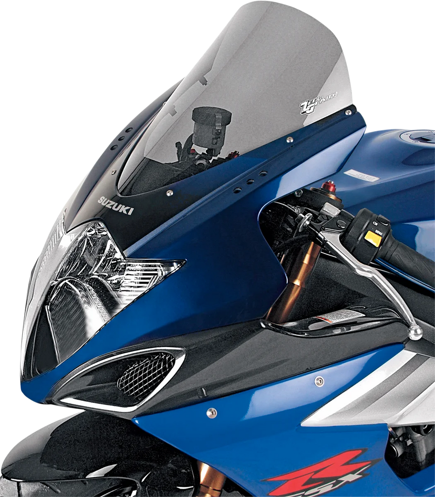 Zero G Sport Windscreen - Smoke - GSXR1 - Back View