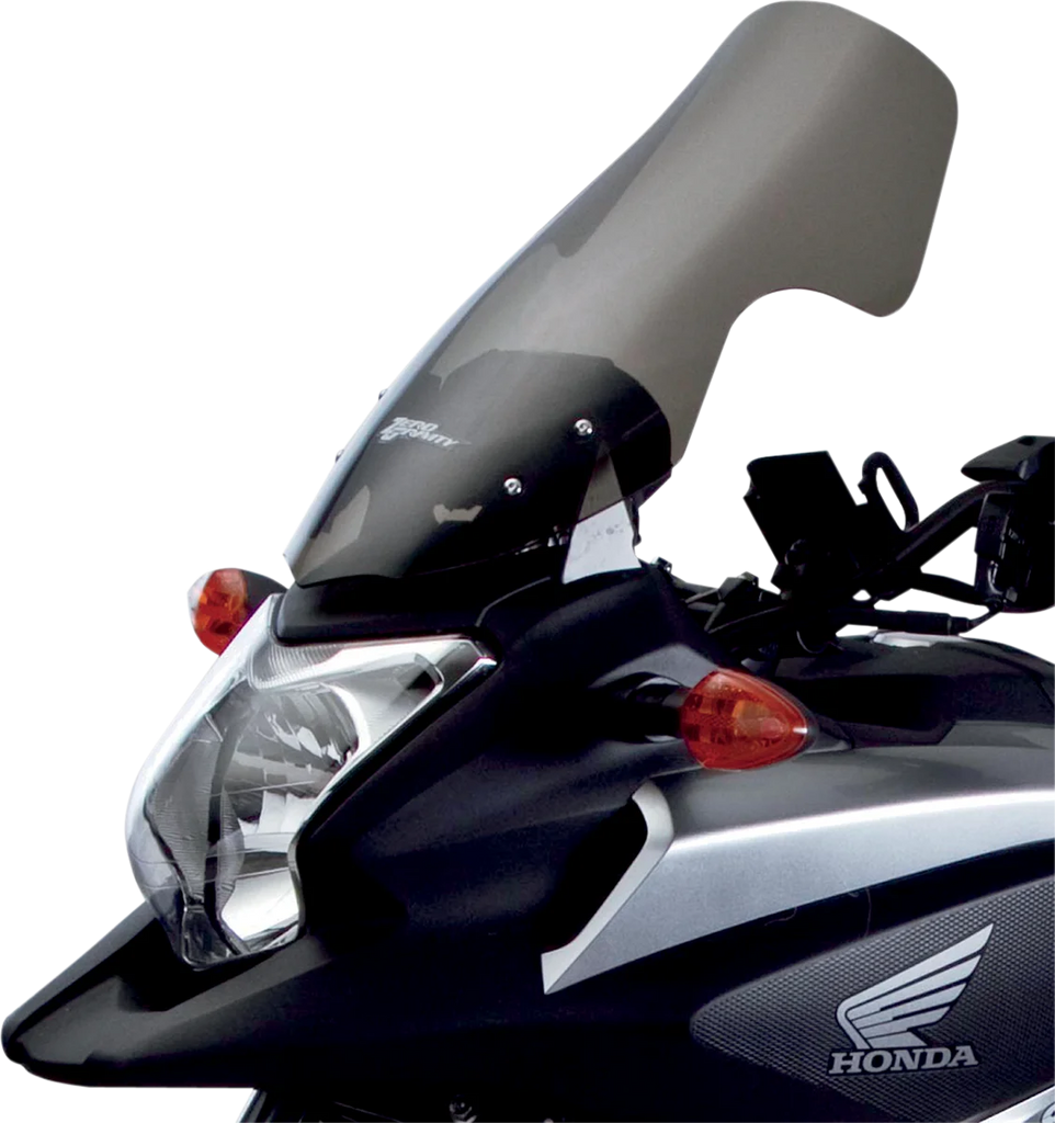 Zero G Sport Windscreen - Smoke fits Honda NC700X - Side View