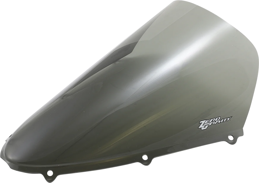 Zero G Sport Windscreen - Smoke fits Kawasaki ZX6 / 10R / RR - Side View