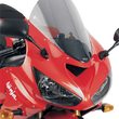Load image into Gallery viewer, Zero G Sport Windscreen - Smoke fits Kawasaki ZX6 / 10R / RR - Back View