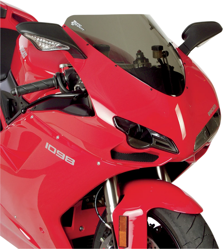 Zero G Windscreen - Clear - Ducati - Back View
