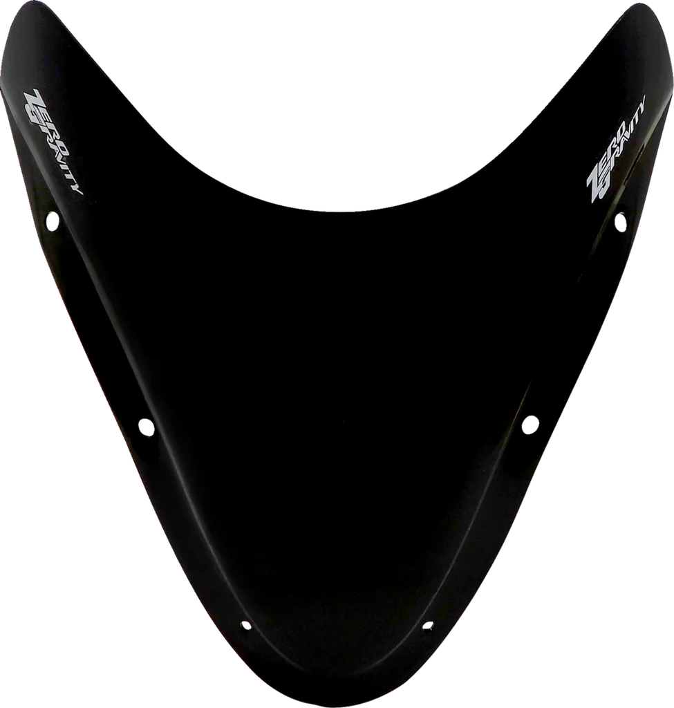 Zero G Windscreen - Dark Smoke fits Buell Firebolt - Side View
