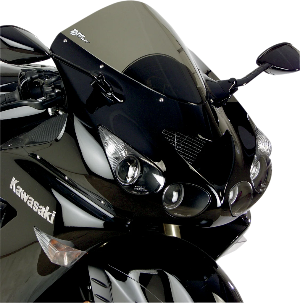 Zero G Windscreen - Smoke - ZX14/R - Back View