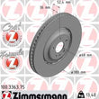 Load image into Gallery viewer, Zimmermann Brake Disc 100.3363.75 fits 2011-2018 Audi A8 Quattro / SQ5