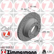 Load image into Gallery viewer, Zimmermann Brake Disc 1009 fits 1969-1983 Porsche 911