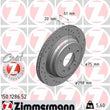 Load image into Gallery viewer, Zimmermann Brake Disc 1286 fits 2001-2003 BMW 525I / 1997-2000 BMW 528I / 2001-2003 BMW 530I / 1997-2003 BMW 540I