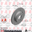 Load image into Gallery viewer, Zimmermann Brake Disc 1289 fits 2000-2006 BMW 323I / 2000-2005 BMW 325I / 2000-2006 BMW 323CI / 2001-2006 BMW 325CI