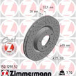 Load image into Gallery viewer, Zimmermann Brake Disc 1291 fits 1995-2002 BMW M3 / 1995-2002 BMW Z3